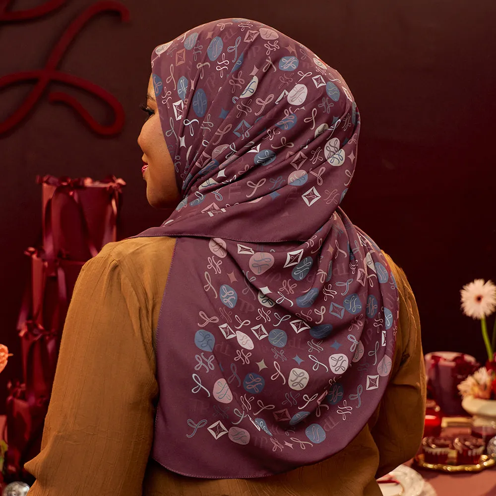 Monogram - Boysenberry (SQ)