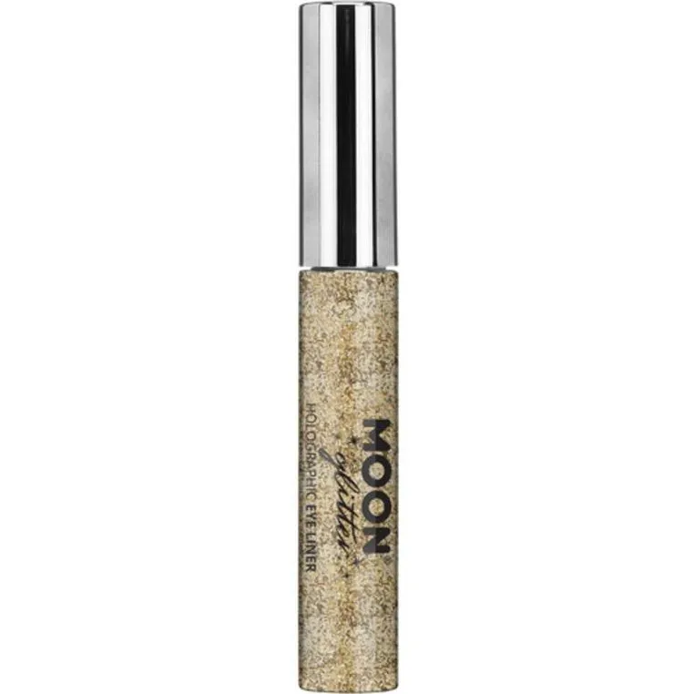 Moon Glitter Holographic Glitter Eye Liner, Gold
