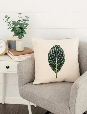 Mosaic Leaf Pillow Case, College Student Gift, Mother's Day Gift,Christmas Gift