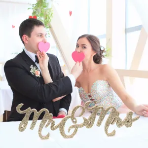 Mr & Mrs Table Sign