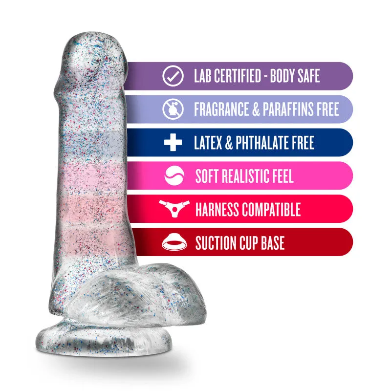 Naturally Yours - 6 Inch Glitter  - Sparkling Clear