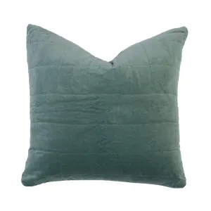 Nuno Square Cushion - Eucalyptus