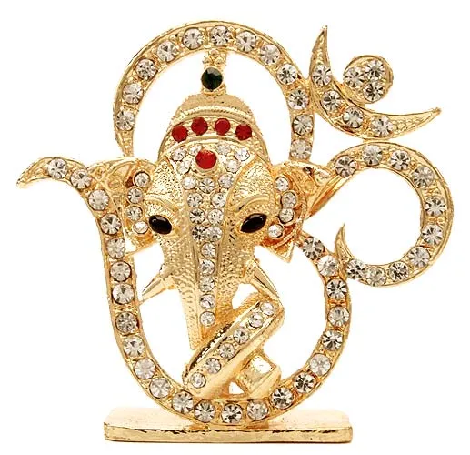 Om Ganesha - Desktop Statue