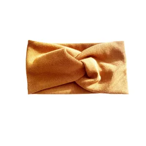 Orange Twist Knot Headband