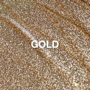 P  Gold, Glitter Gel Polish 10 ml
