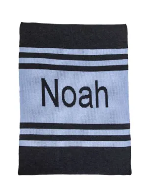 PIN STRIPES STROLLER BLANKET
