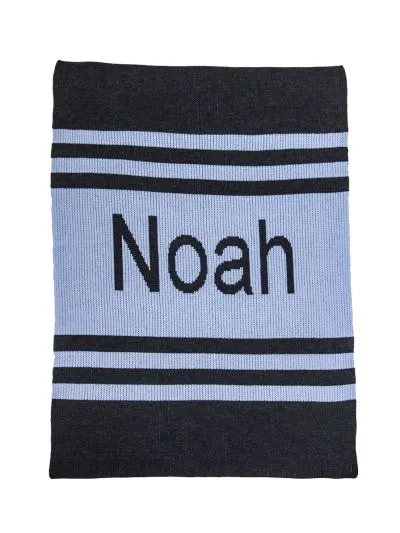 PIN STRIPES STROLLER BLANKET