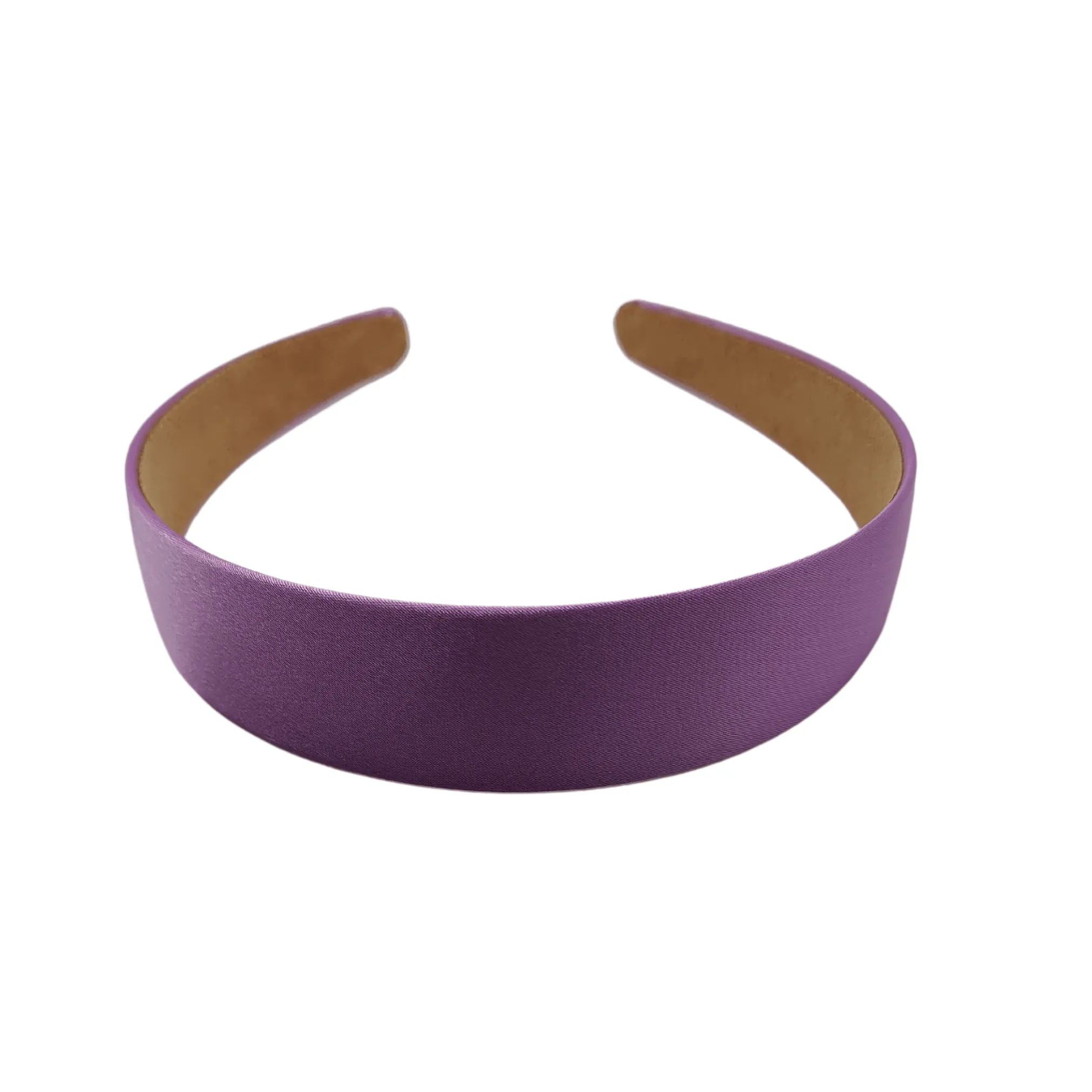 Plum Satin Headband