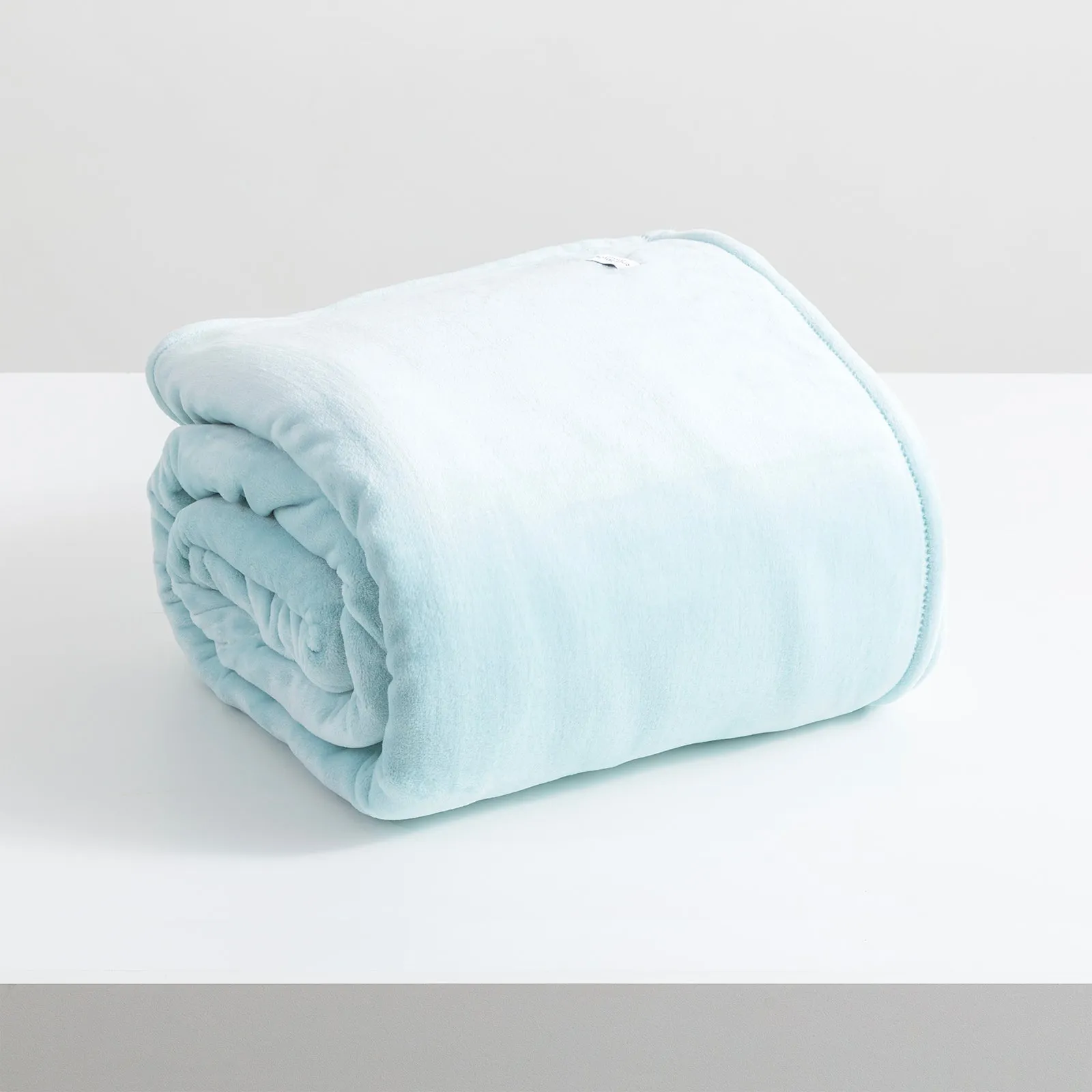 Renee Taylor Plush 380 GSM Ultra Soft Velvet Blanket - BLUE