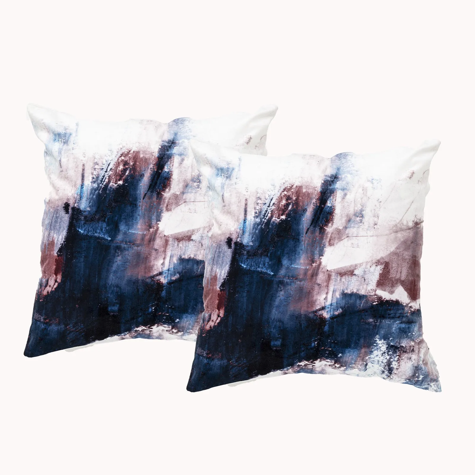 Renee Taylor Poly Velvet Printed Cushion filled 50 x 50 Cms  Dream Catcher- Twin Pack