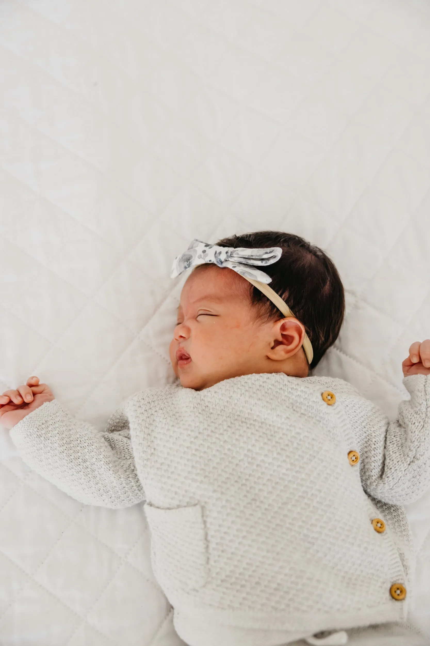 Ribbon Nylon Bow - Rowan