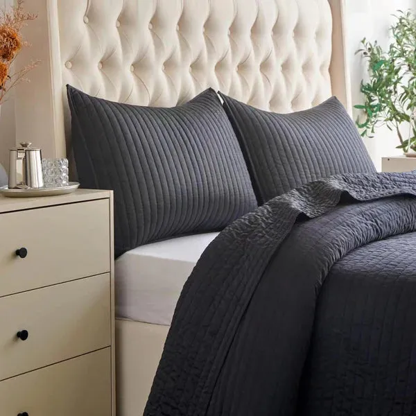 Satin Quilt Set