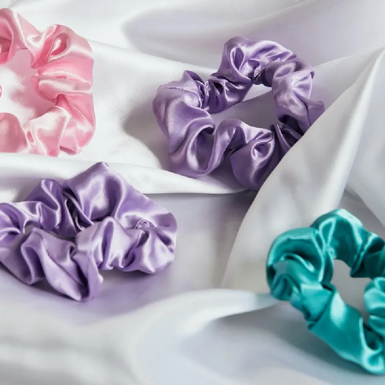 Satin Scrunchie Set