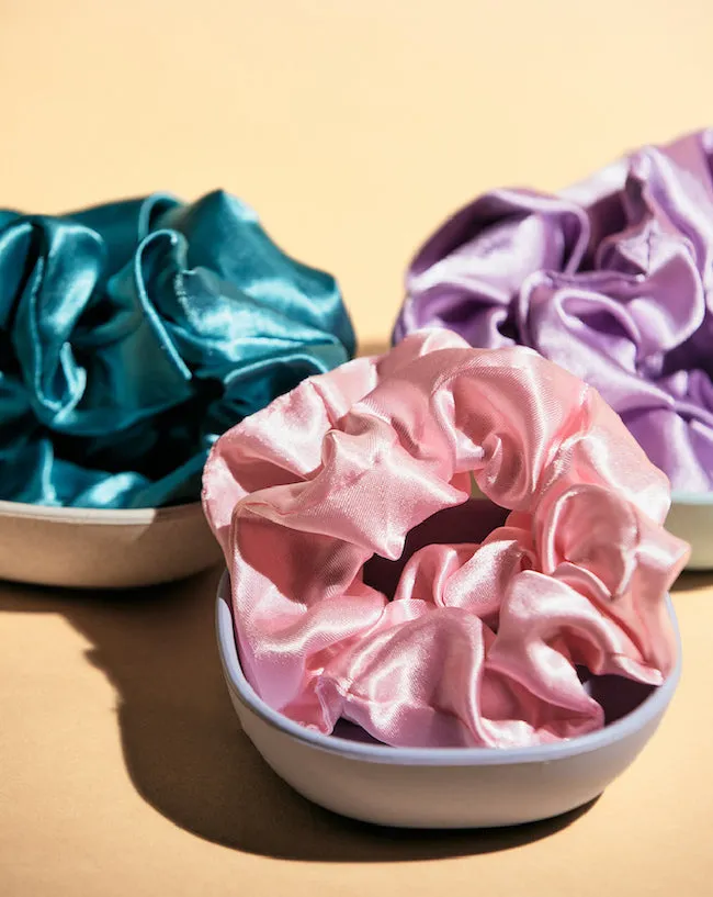 Satin Scrunchie Set