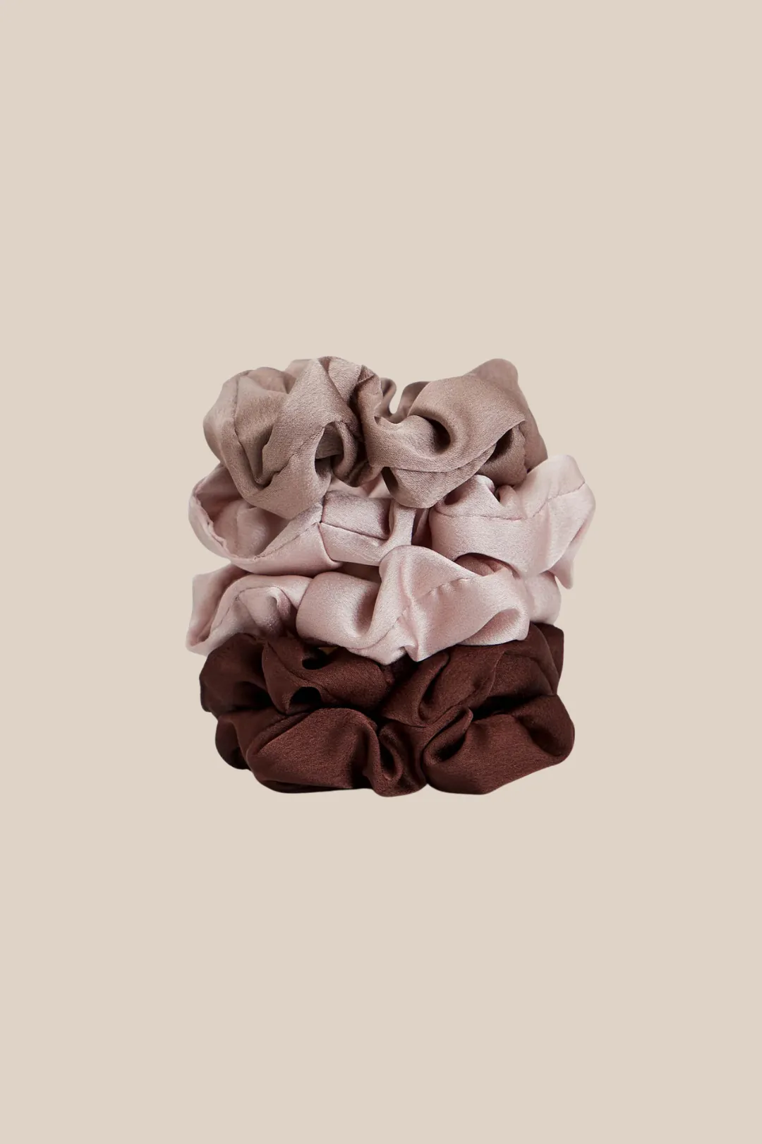 SATIN SLEEP SCRUNCHIE SET - 5PC