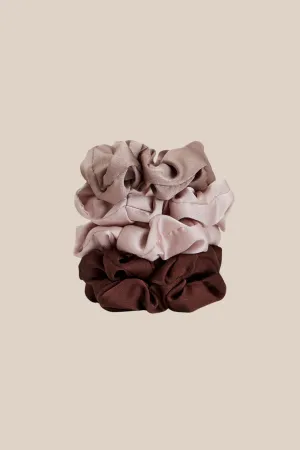 SATIN SLEEP SCRUNCHIE SET - 5PC