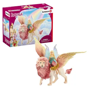 Schleich - Fairy In Flight On Winged Lion