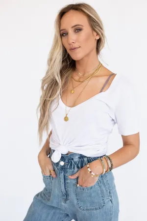 Scoop Neck Tee