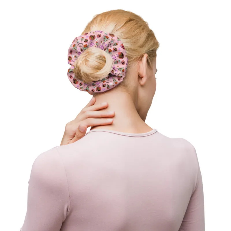 Scrunchie 'Pink Christmas'
