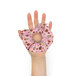 Scrunchie 'Pink Christmas'