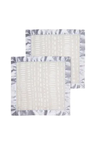 Security Blanket 2pk - Grey Mudcloth