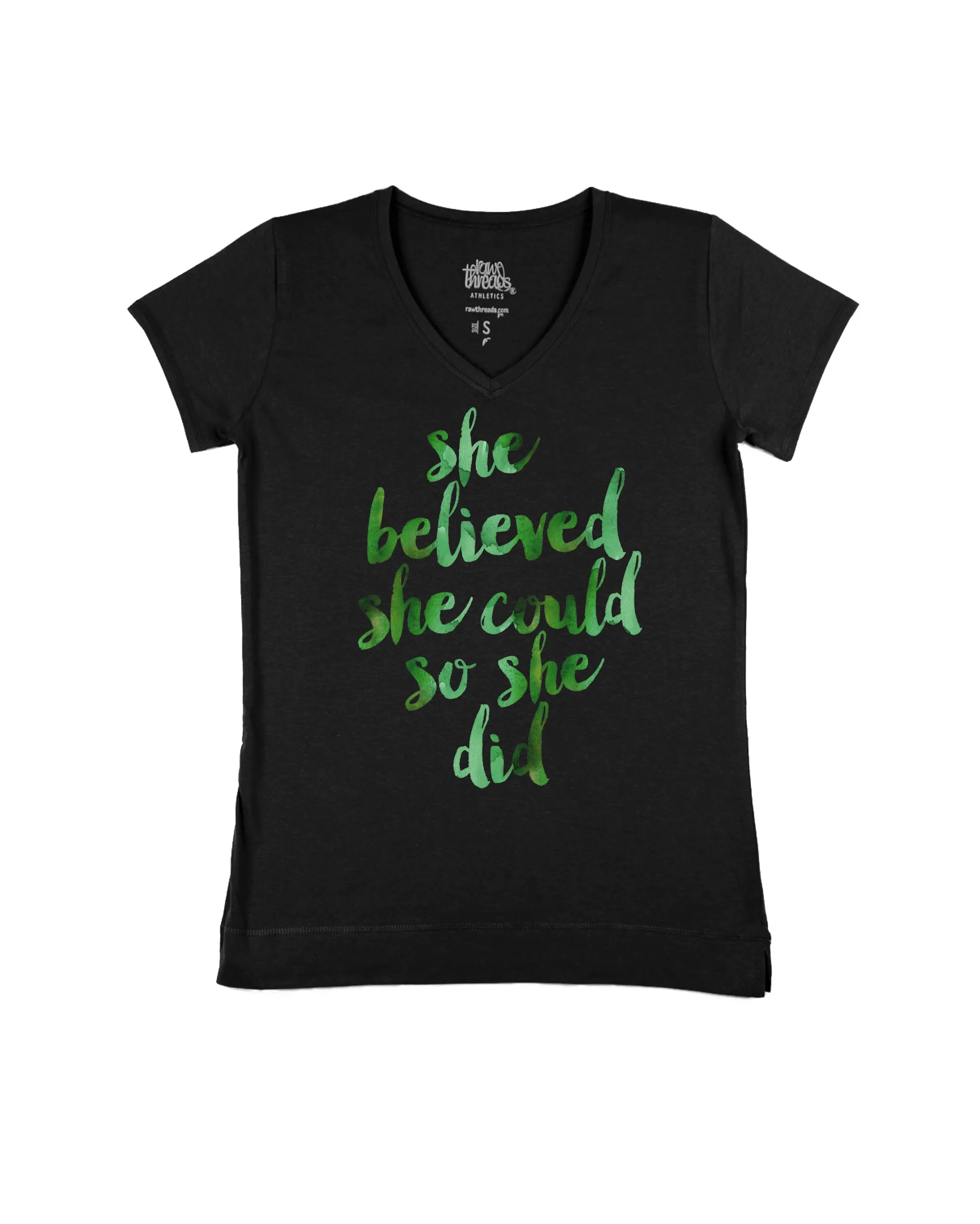 She Believed she could so she did