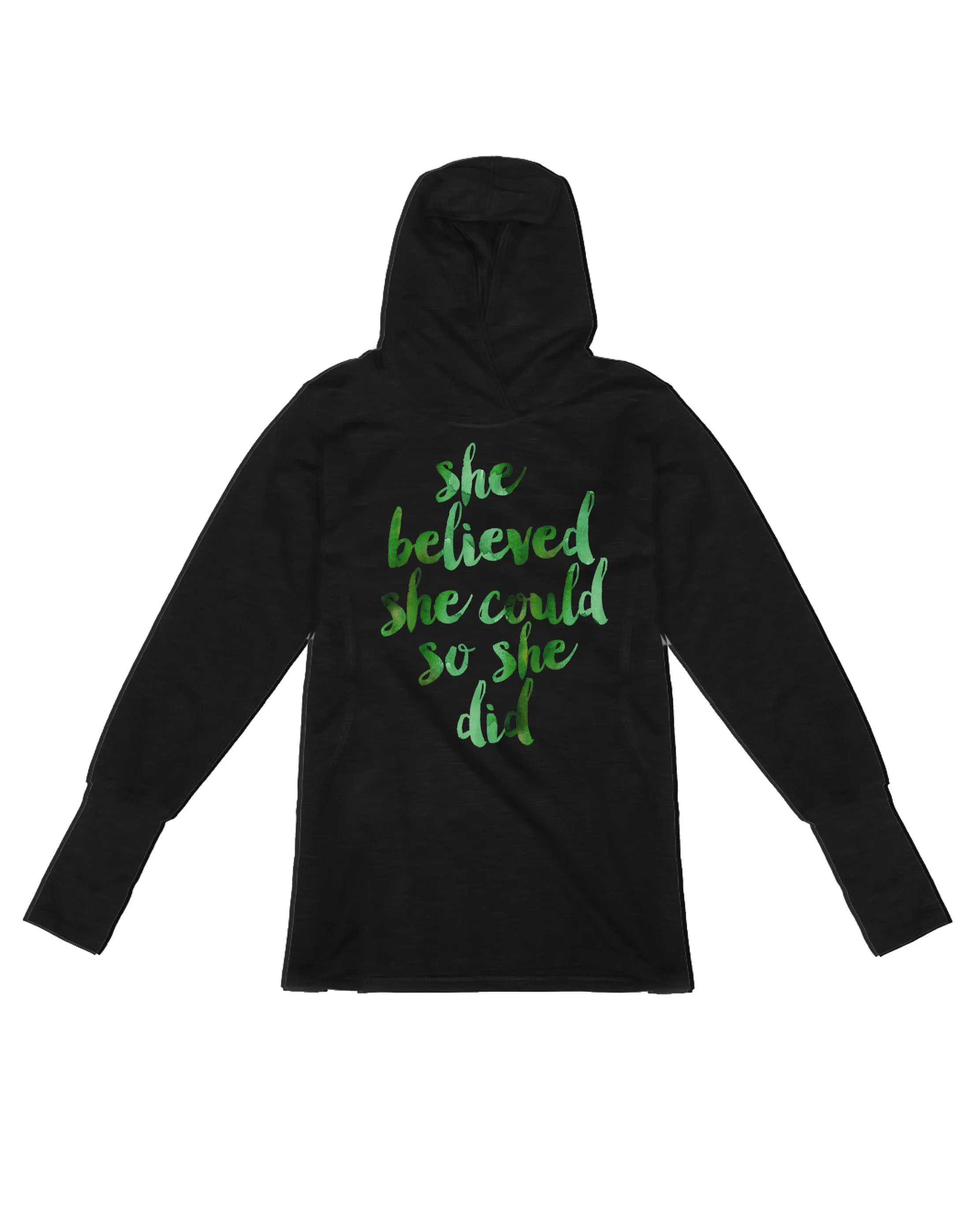She Believed she could so she did