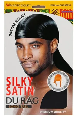 Silky satin Durag Longtail