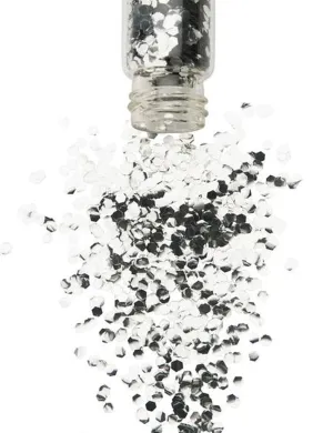 SILVER BIODEGRADABLE GLITTER
