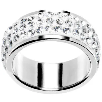 Size 6 - Clear Crystal Ferido Ring