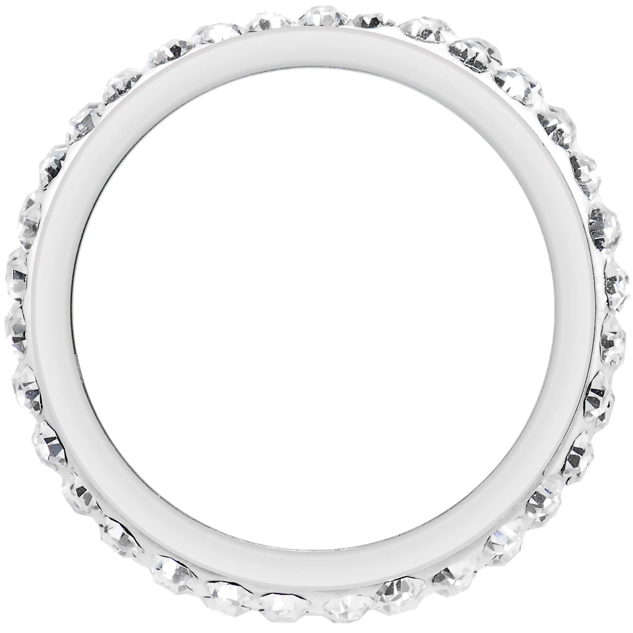 Size 6 - Clear Crystal Ferido Ring