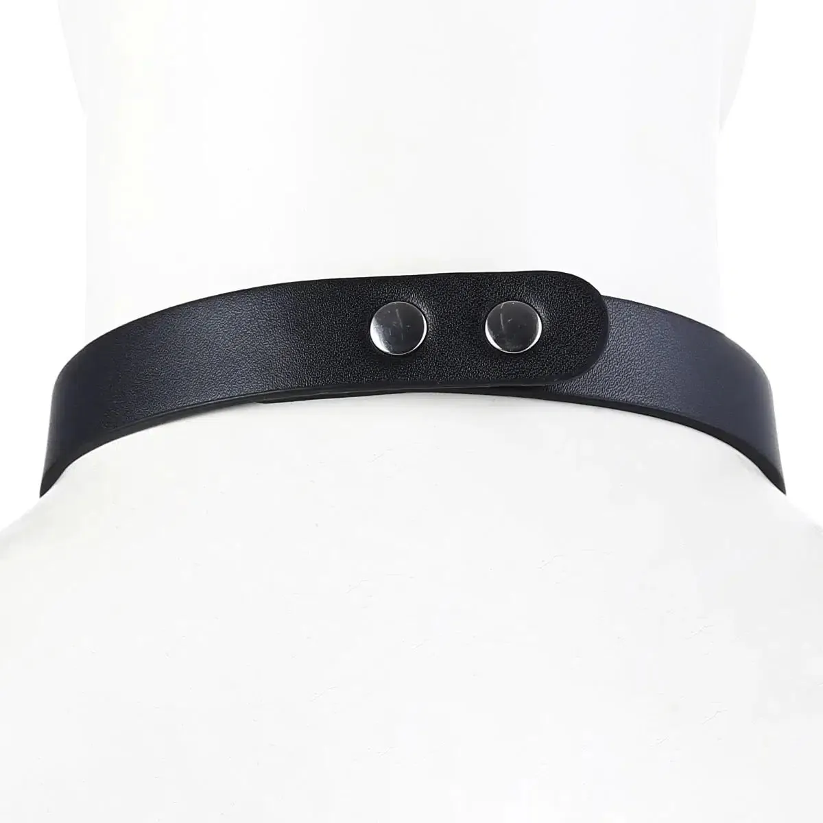 Smart Moves - Collar met Strass Letters SLAVE - Zwart