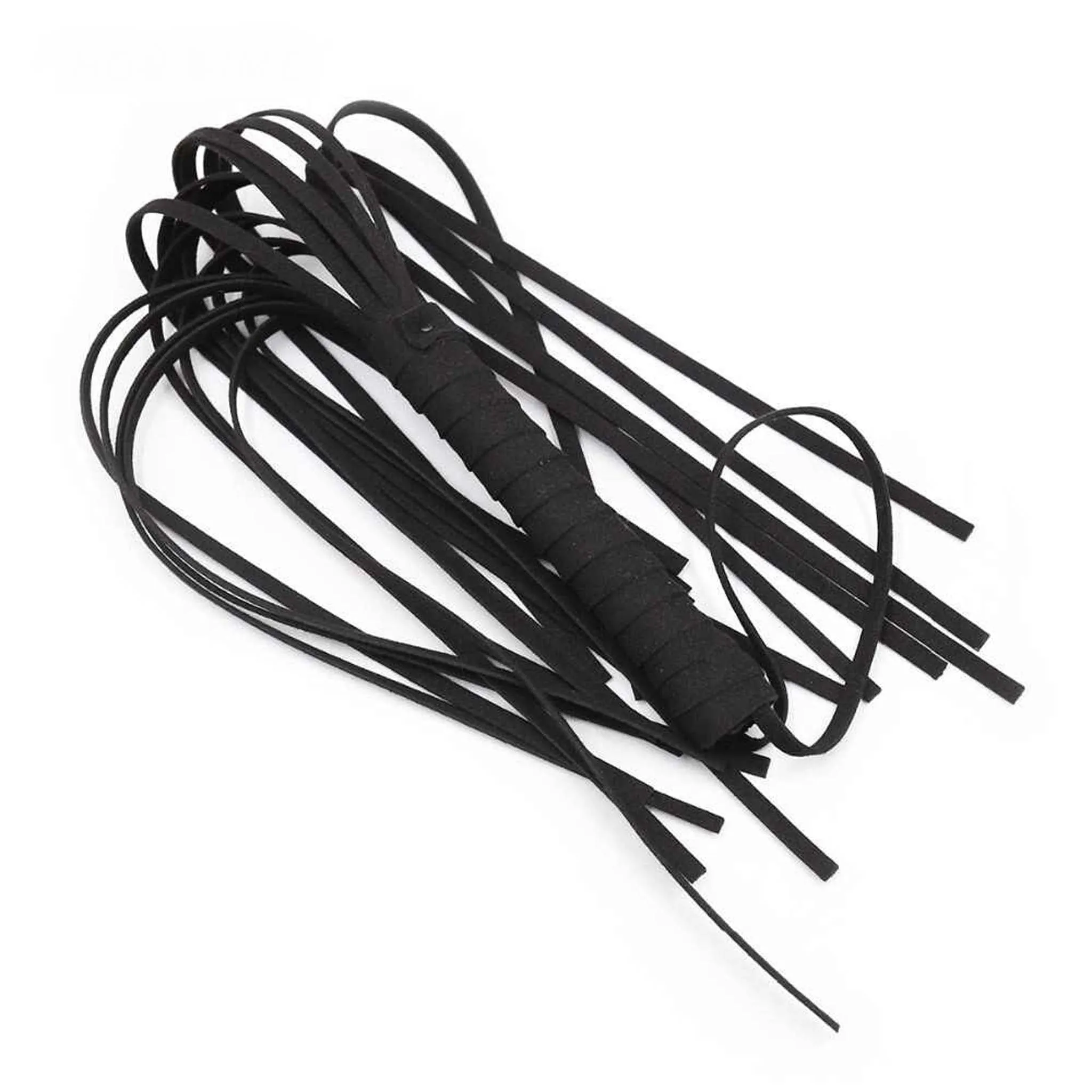 Smart Moves - Faux Suede Flogger - 45 cm - Zwart