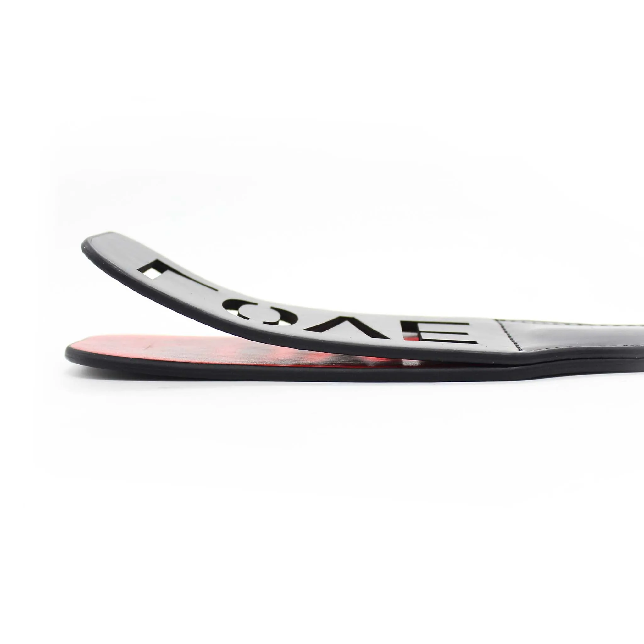 Smart Moves - Paddle LOVE - 32 cm - Zwart/Rood