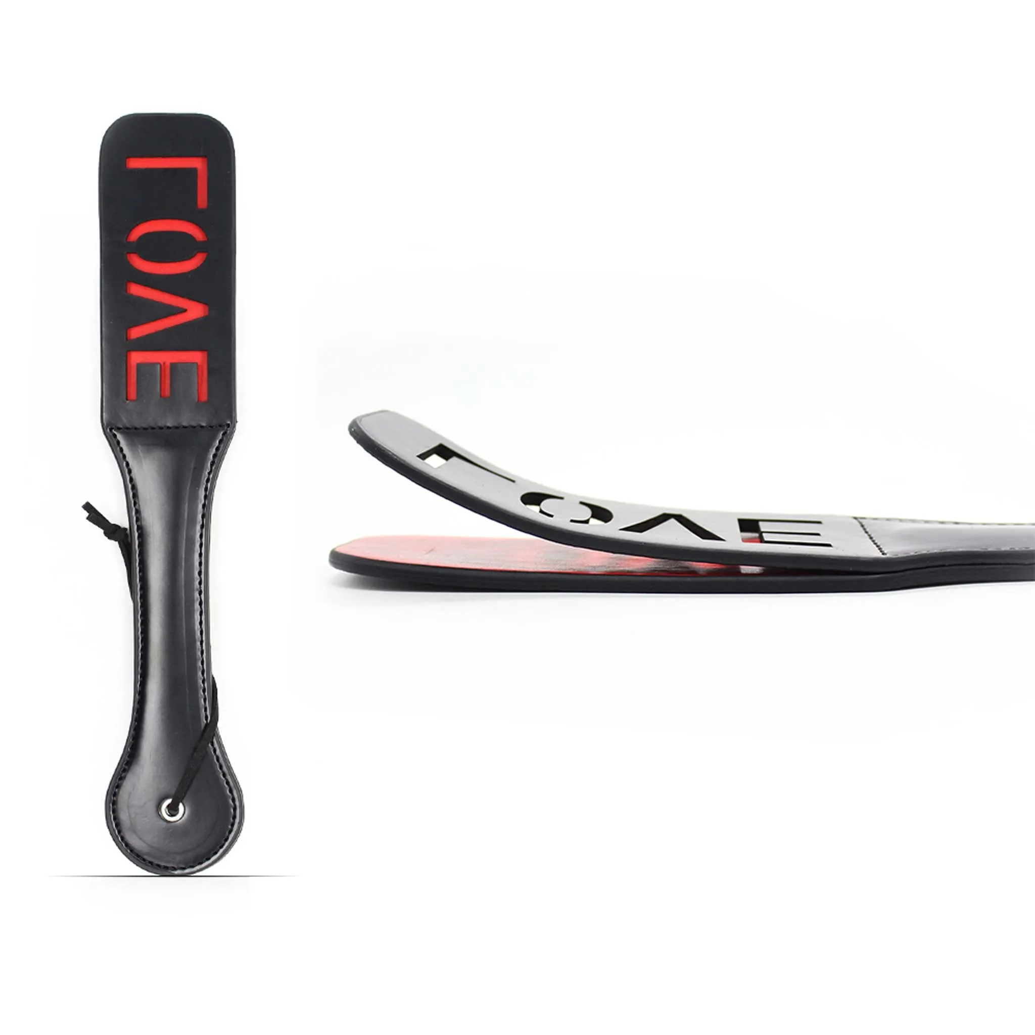 Smart Moves - Paddle LOVE - 32 cm - Zwart/Rood