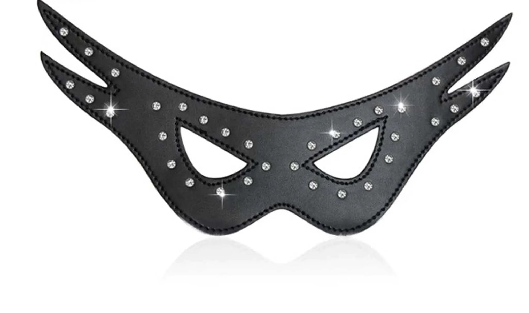 Smart Moves - Studded Oogmasker - Zwart