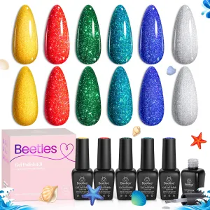 Sparkling Summer | 6 Colors Gel Polish Set