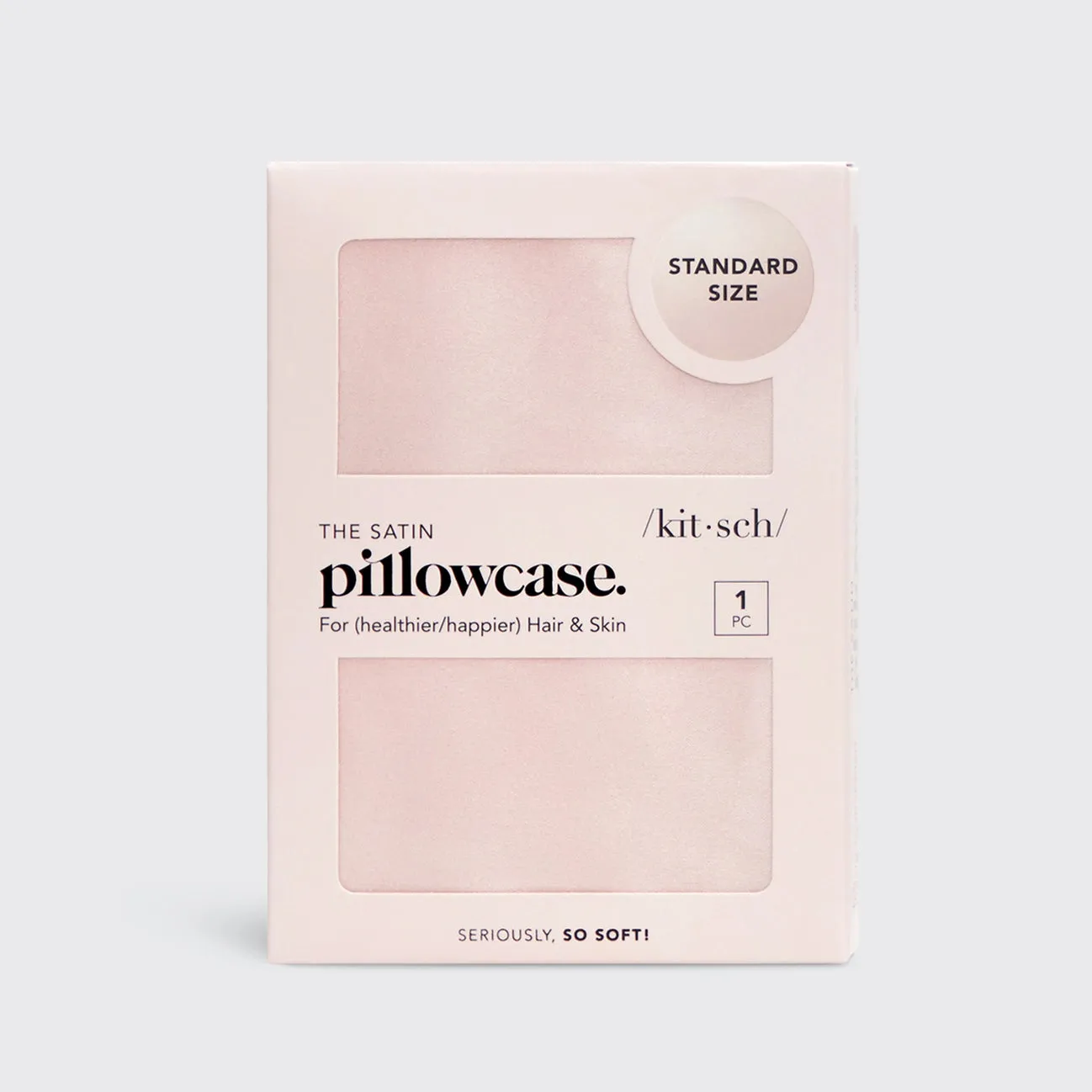 Standard Satin Pillowcase - Blush