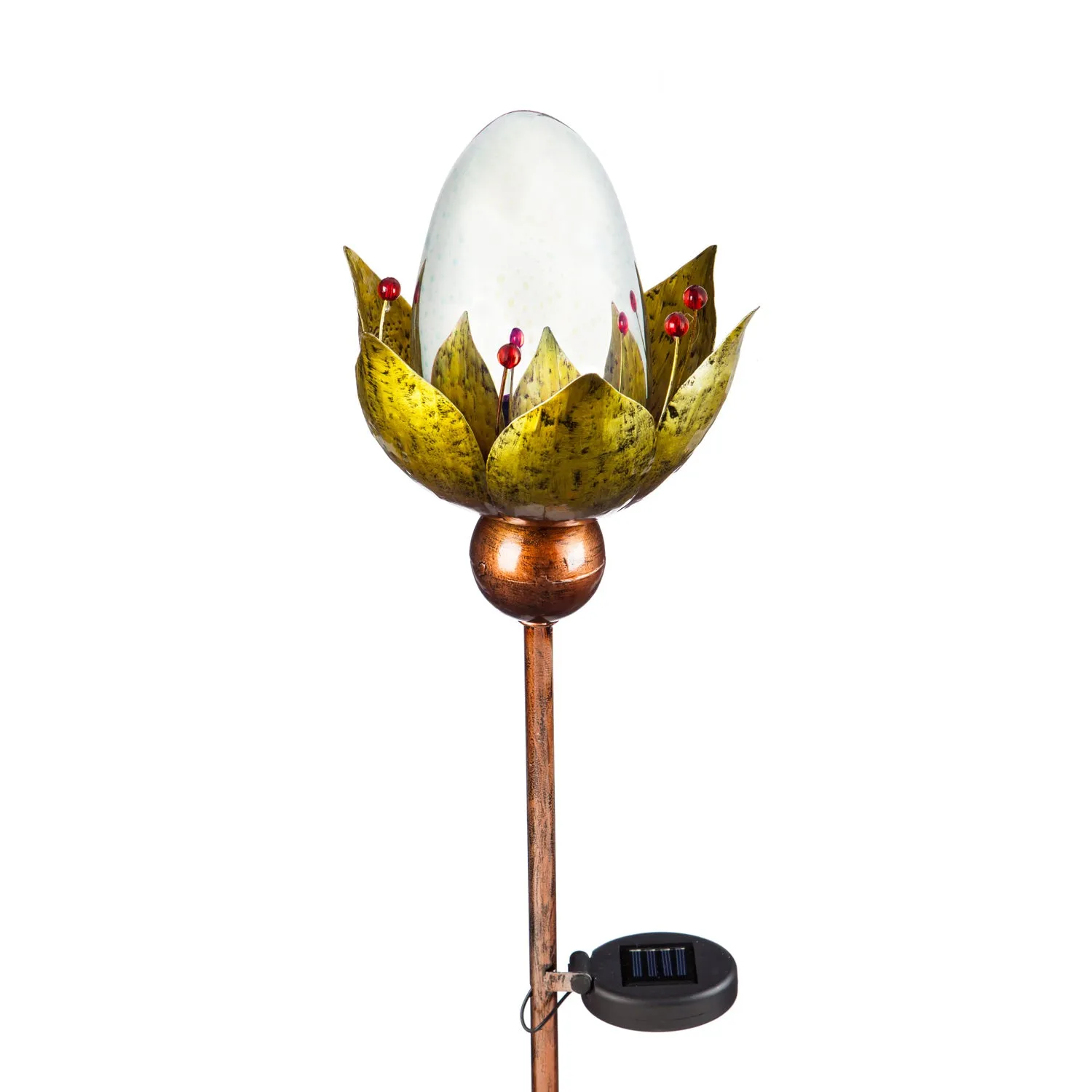 Stargazing Petals and Pollen Solar Garden Stake,zq2sp4983