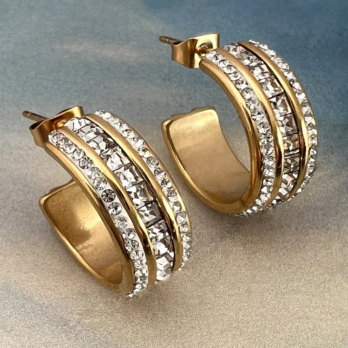 super sparkling hoops