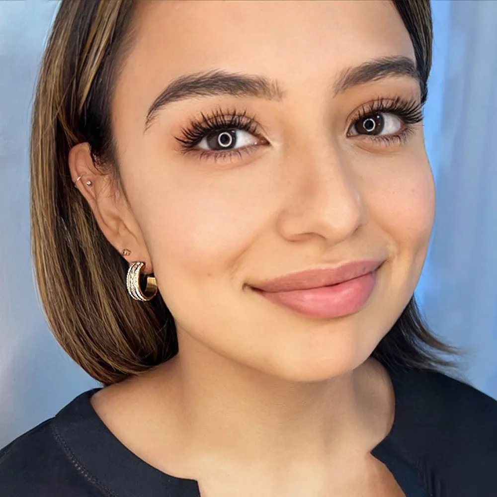 super sparkling hoops