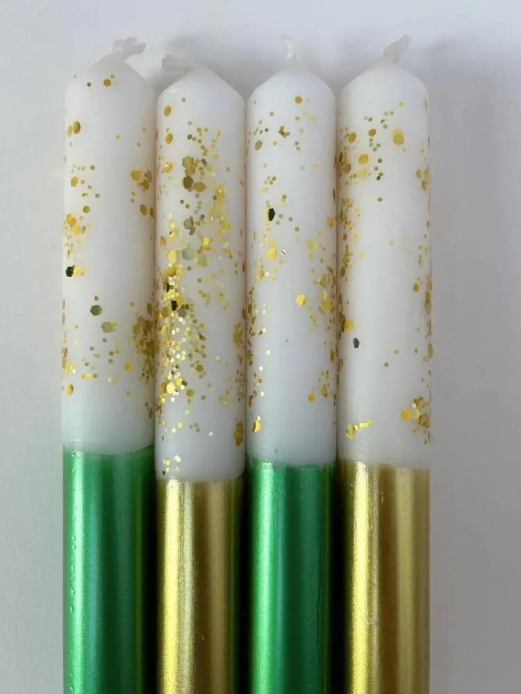 The Colour Emporium - Angel Wings And Mistletoe Kisses Candles (4 Pack)