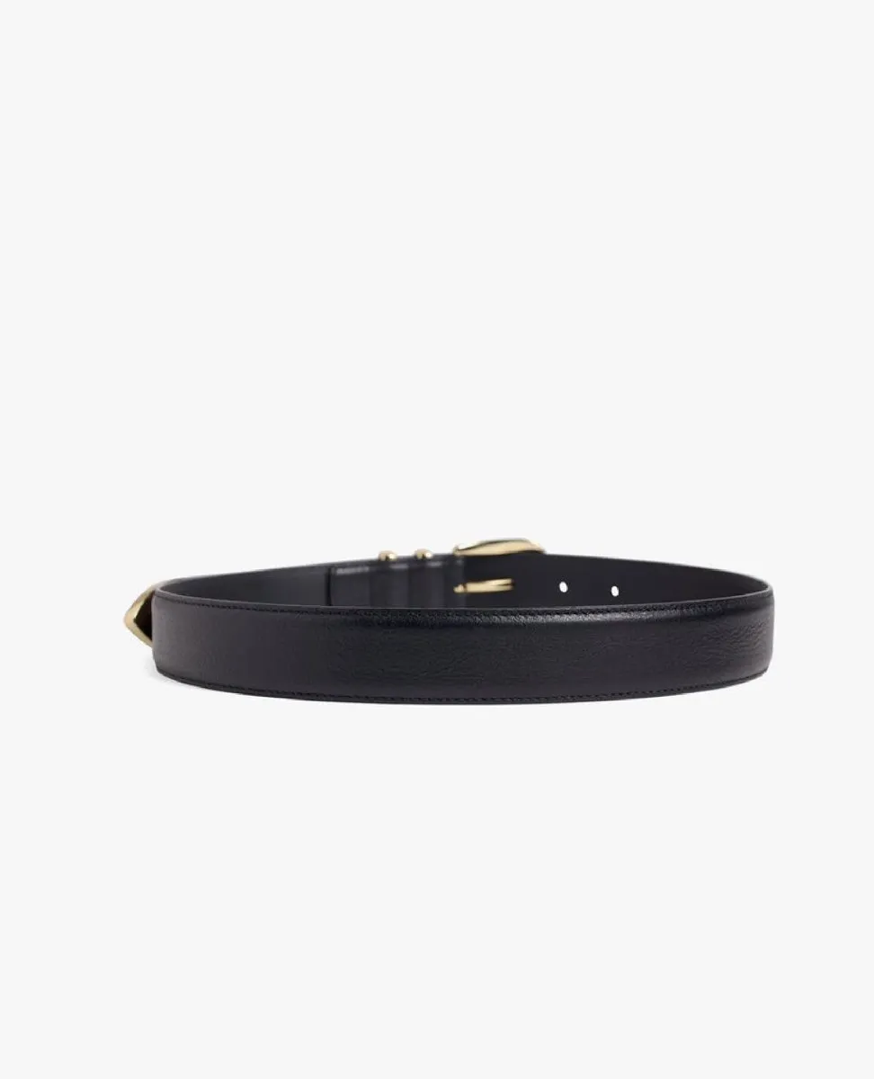 The Jordan Belt Black Gold