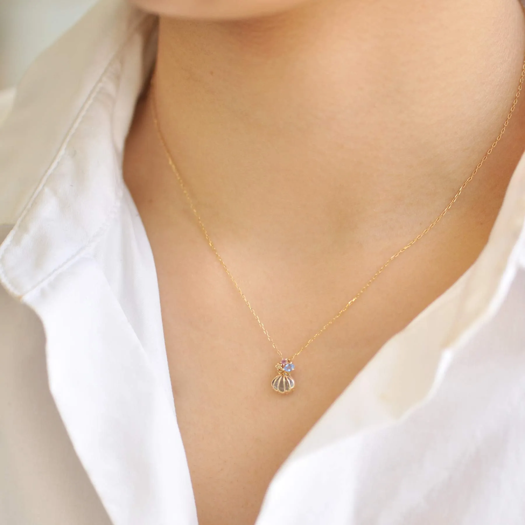 The Little Mermaid Ariel Kiss the Girl Necklace