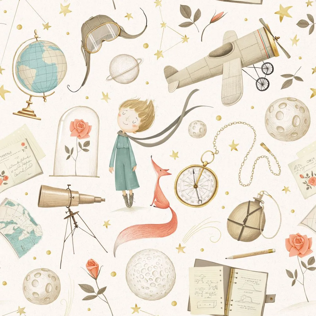 The Little Prince Wallpaper Mural