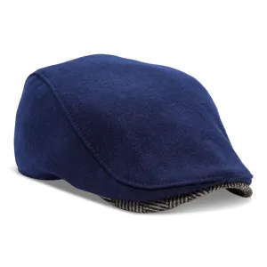 The Sidestreet Boston Scally Cap - Navy