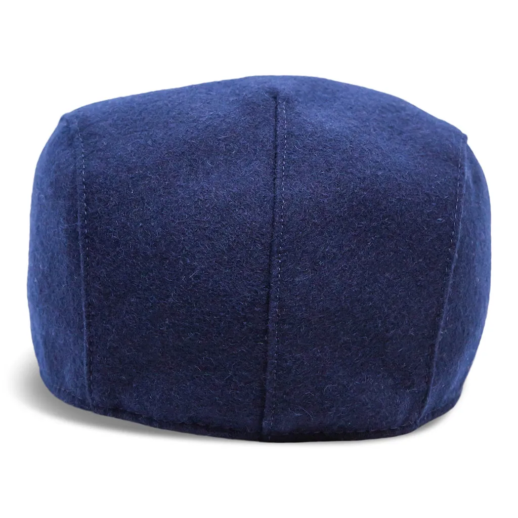 The Sidestreet Boston Scally Cap - Navy