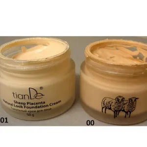 Tiande Sheep Placenta Natural Look Foundation Cream