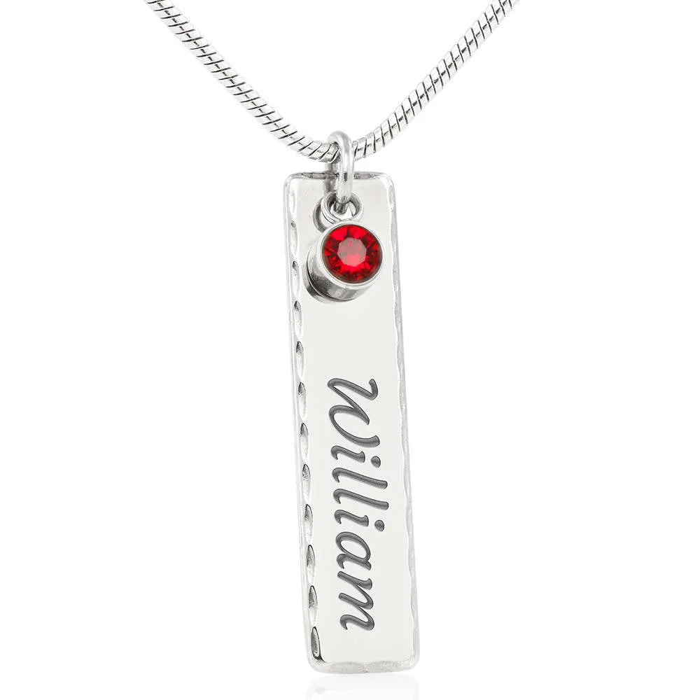 To My Gorgeous Wife from Husband Birthstone Text
