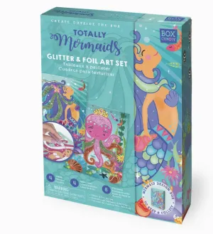 Totally Mermaids Glitter & Foil Art Set